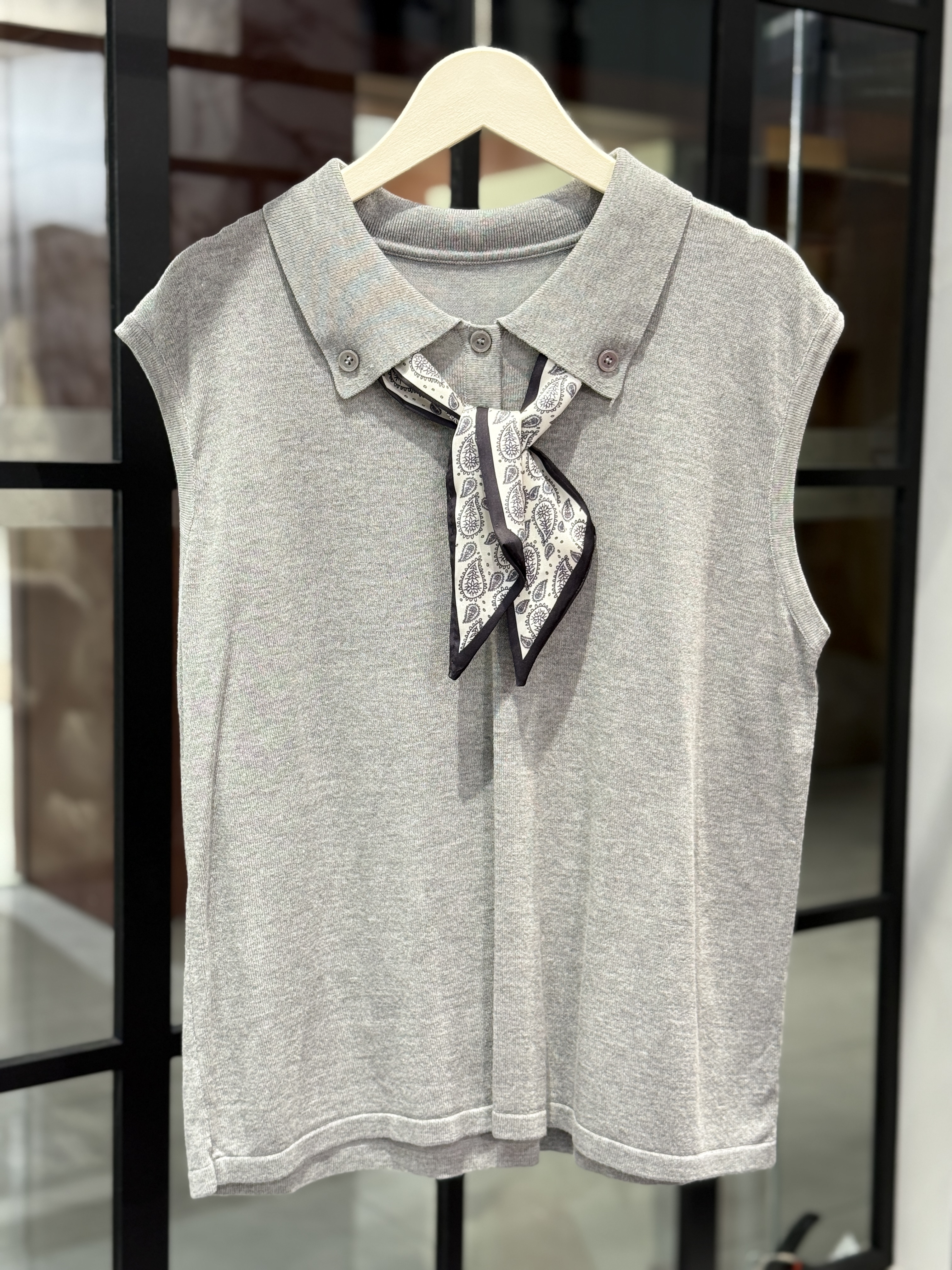 【李不了】2025新款温柔风修身短款毛衣1532