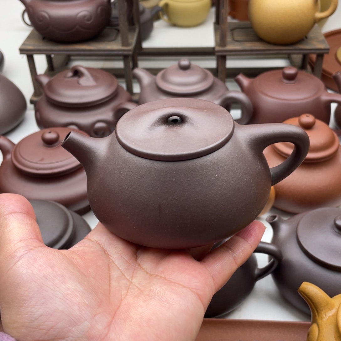 茶壶紫砂宜兴紫砂微瑕微瑕200cc