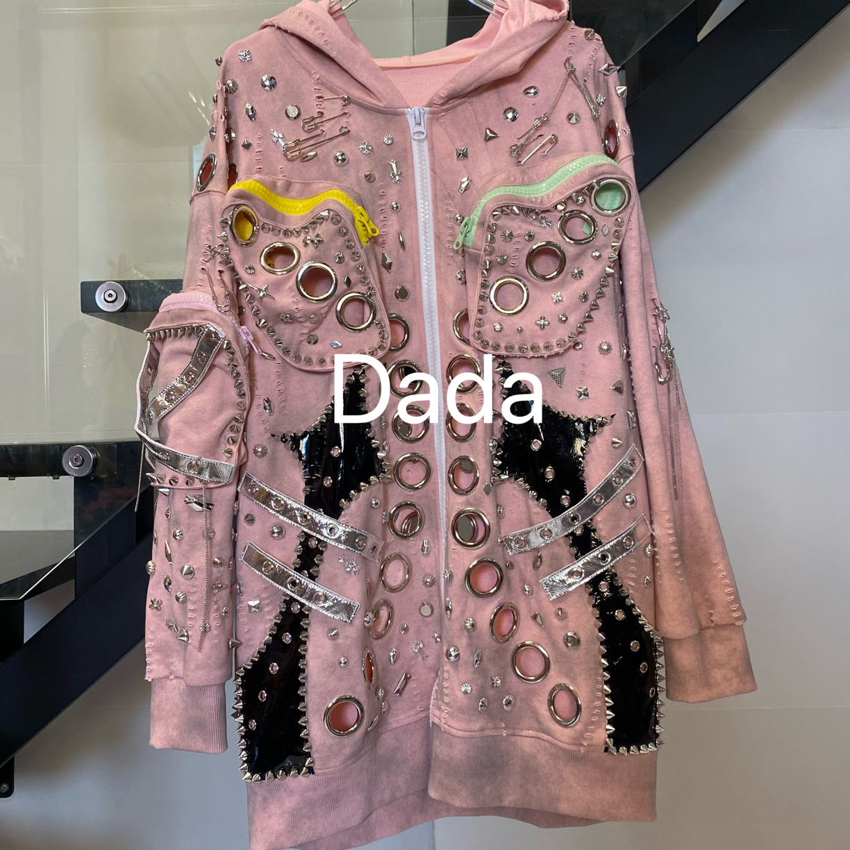 Dada设计款新款重工个性款休闲时尚百搭洋气宽松卫衣C15626