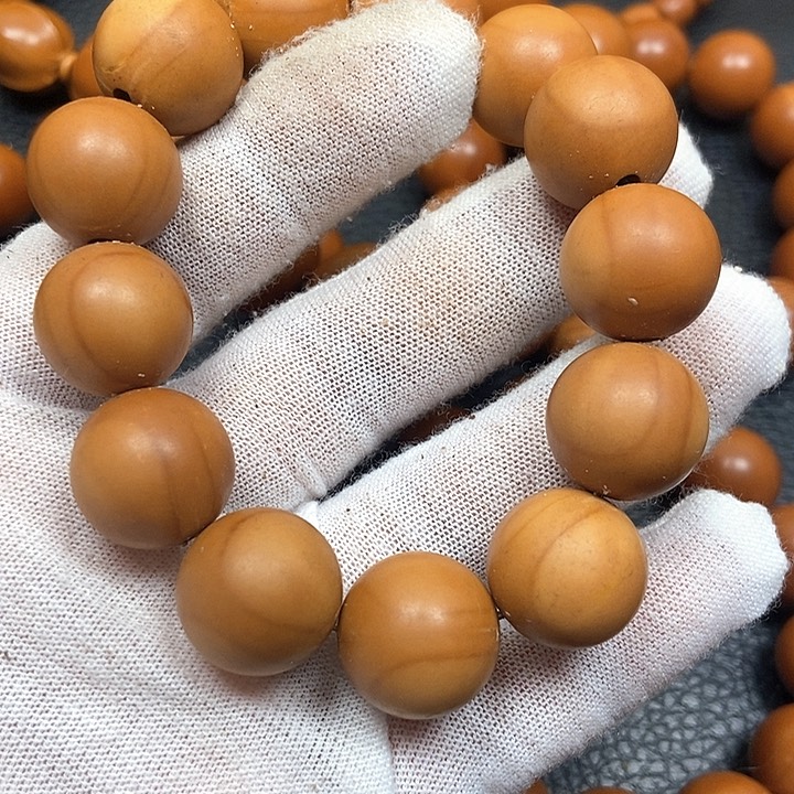 橄榄核正圆光珠练手款1.6