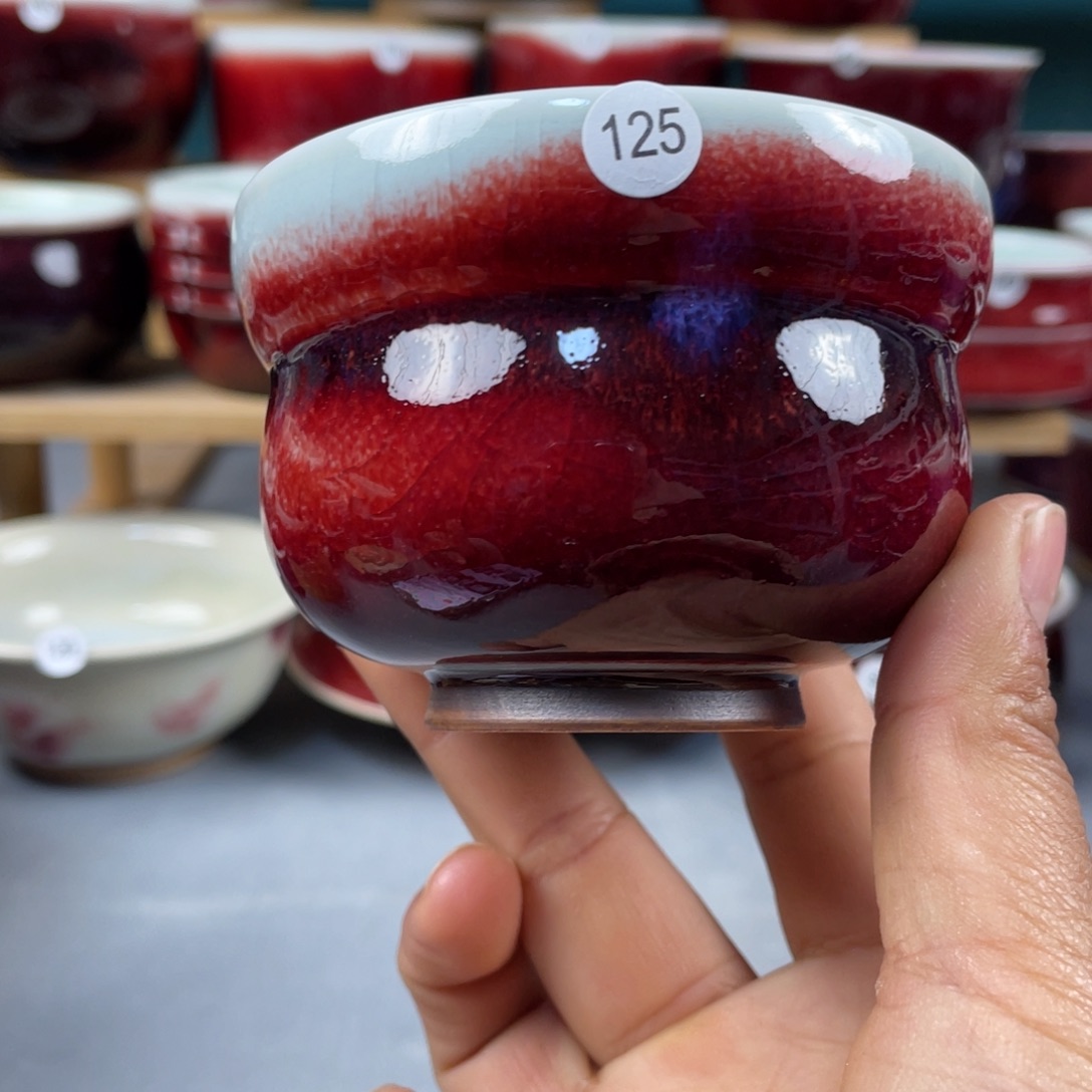 瓷片纯手工制作…………