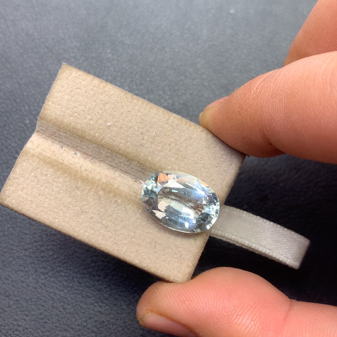 海蓝宝石裸石未镶嵌9.02ct
