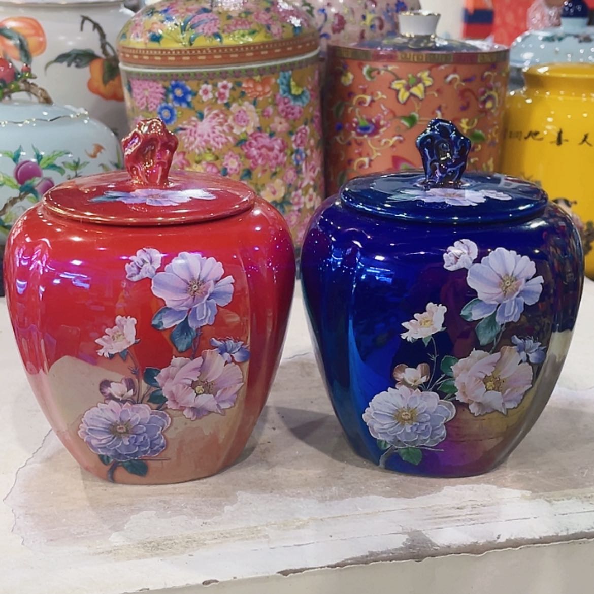 【闪购商品】罐陶瓷茶叶罐密封罐