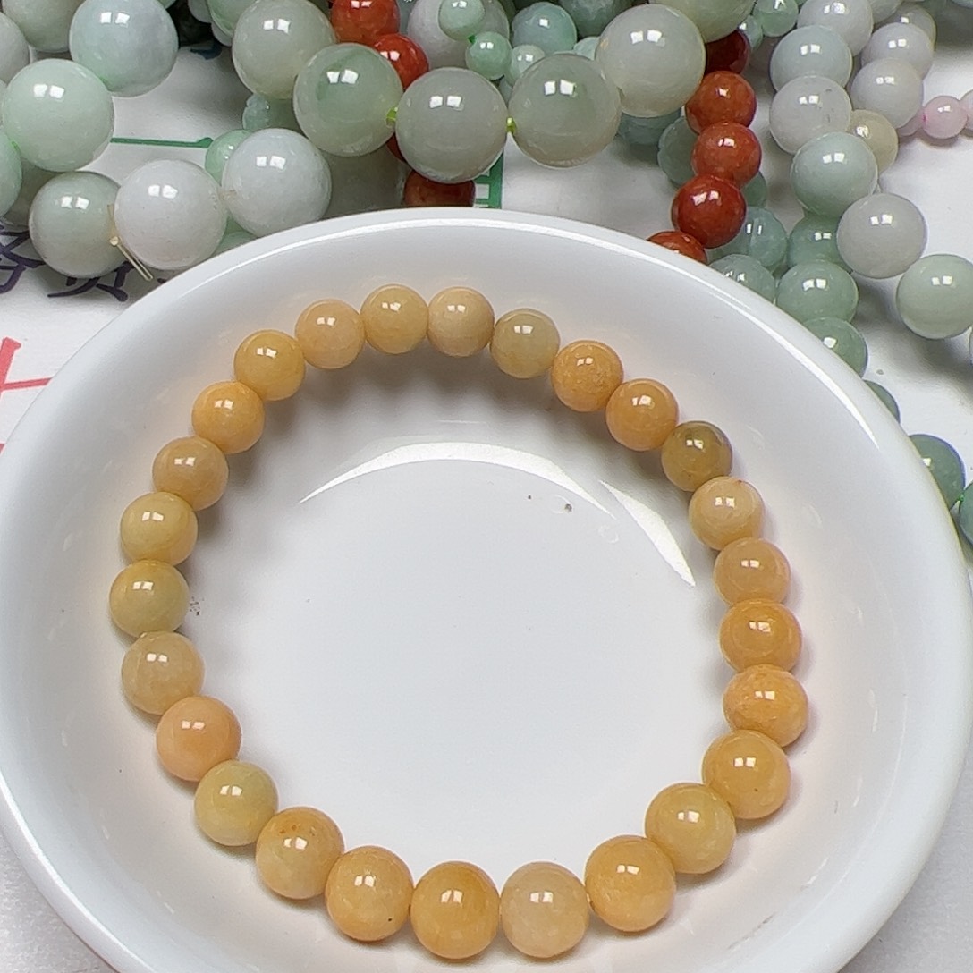 【闪购商品】翡翠手链未镶嵌用****3卡7+