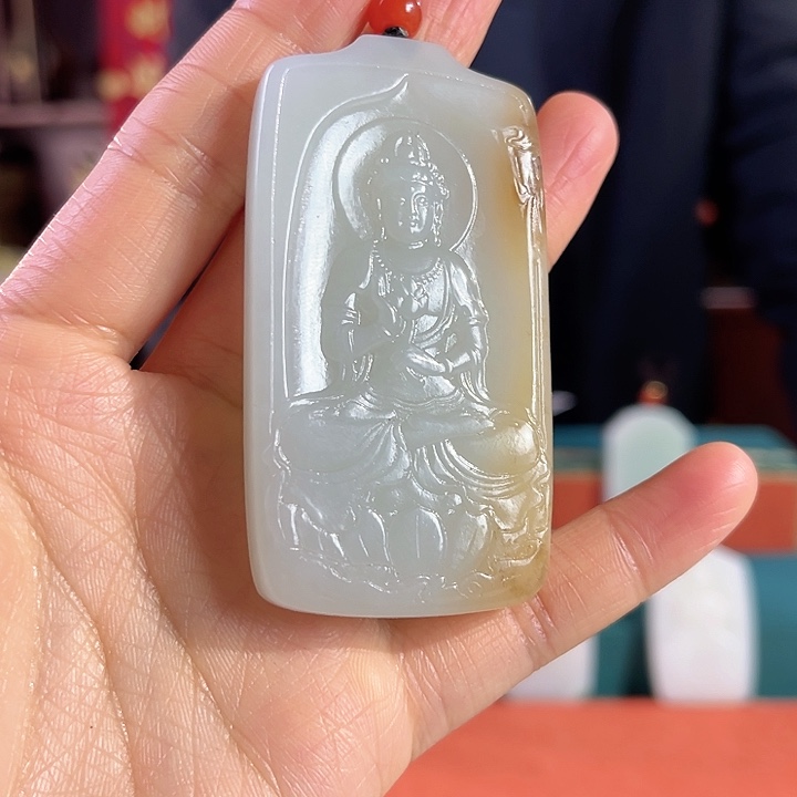 和田玉吊坠未镶嵌