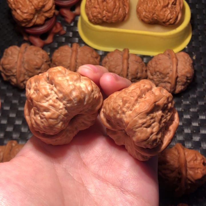 把件文玩核桃42四开超级大蹬腿