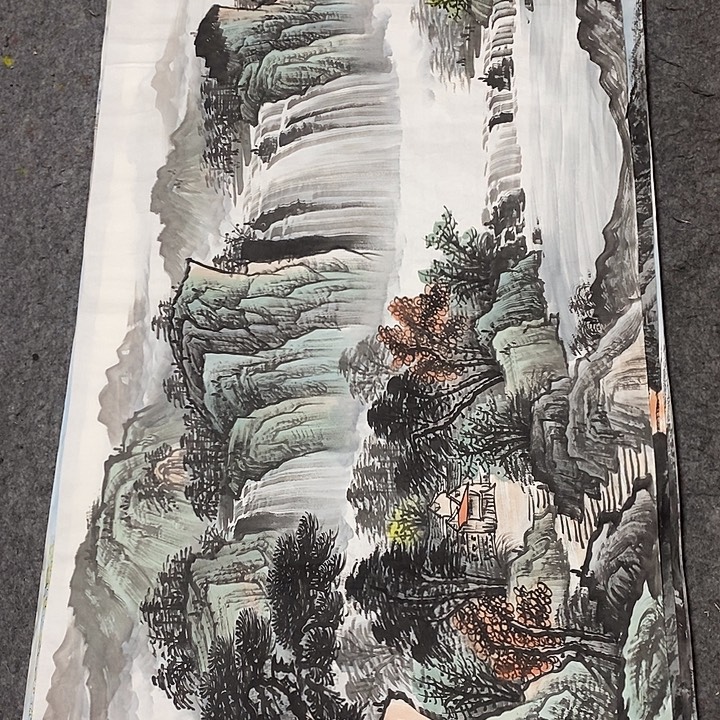 狗***丁国画国画国画四尺整纸