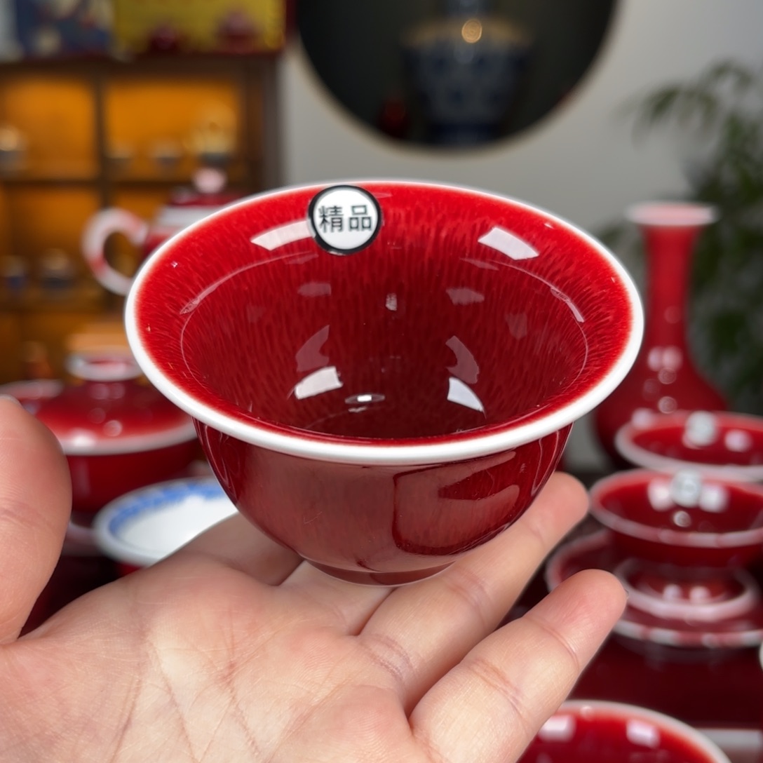杯子景德镇高温颜色釉
