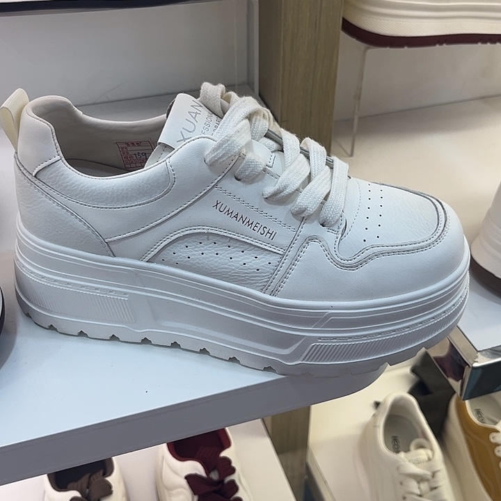 @***选533-80364米色39码板鞋