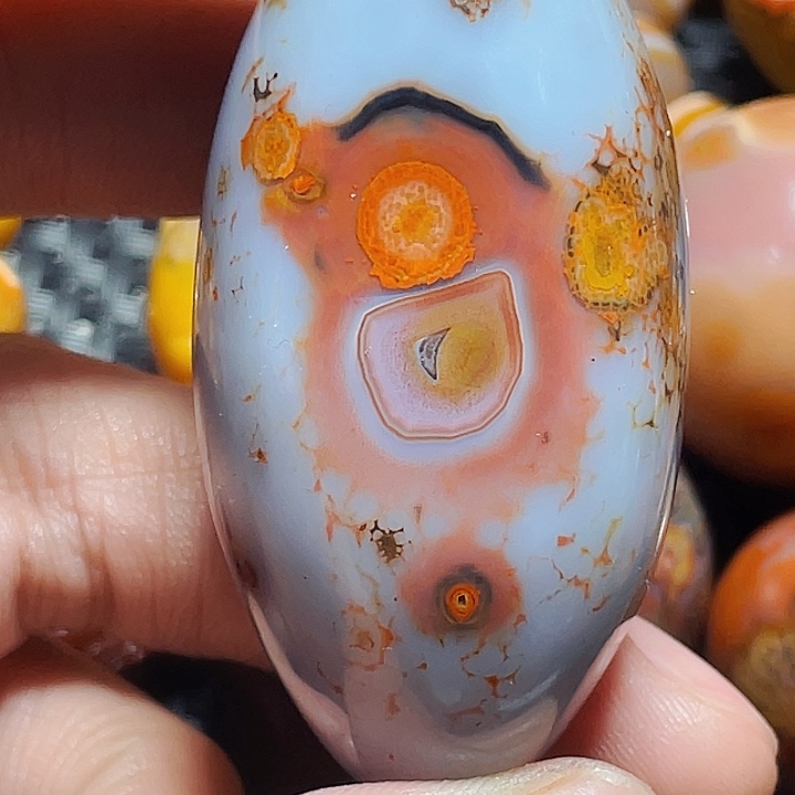 玛瑙/玉髓玛瑙未镶嵌冰****糖