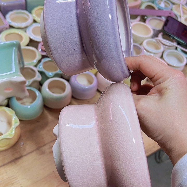 陶瓷花盆当场凑满12包邮