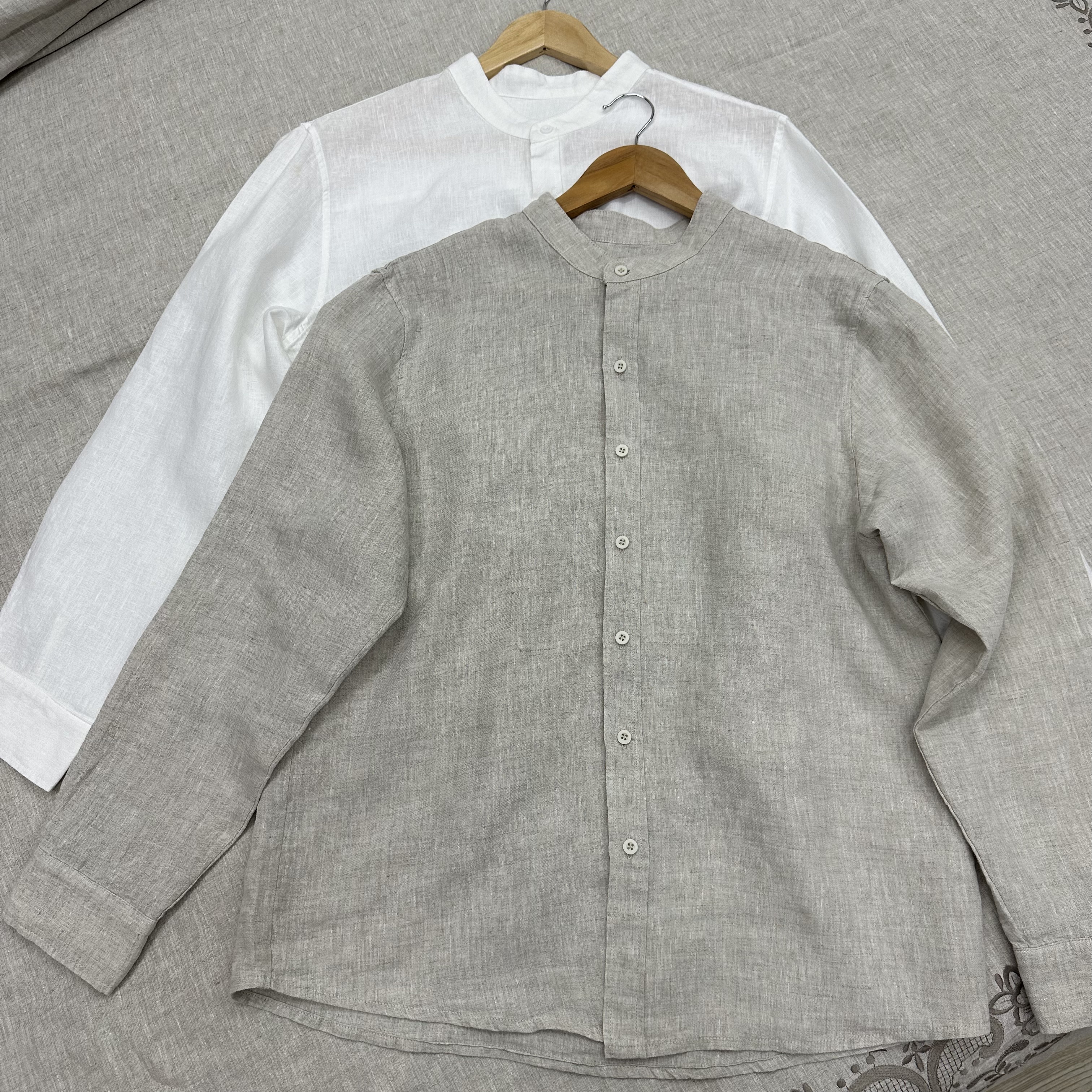 秋季新款长袖男士衬衣   柔软透气舒适