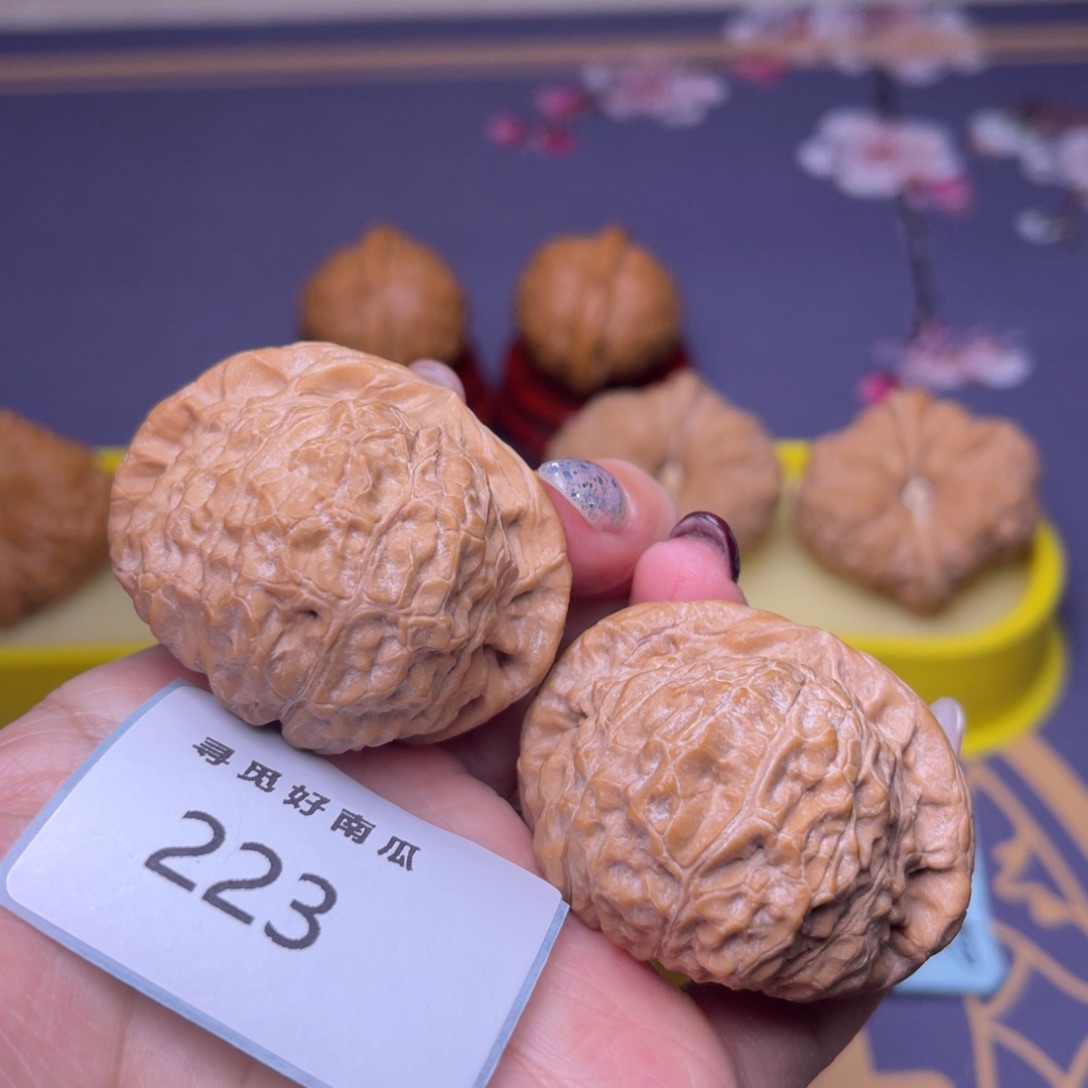 文玩核桃把件南瓜45 223