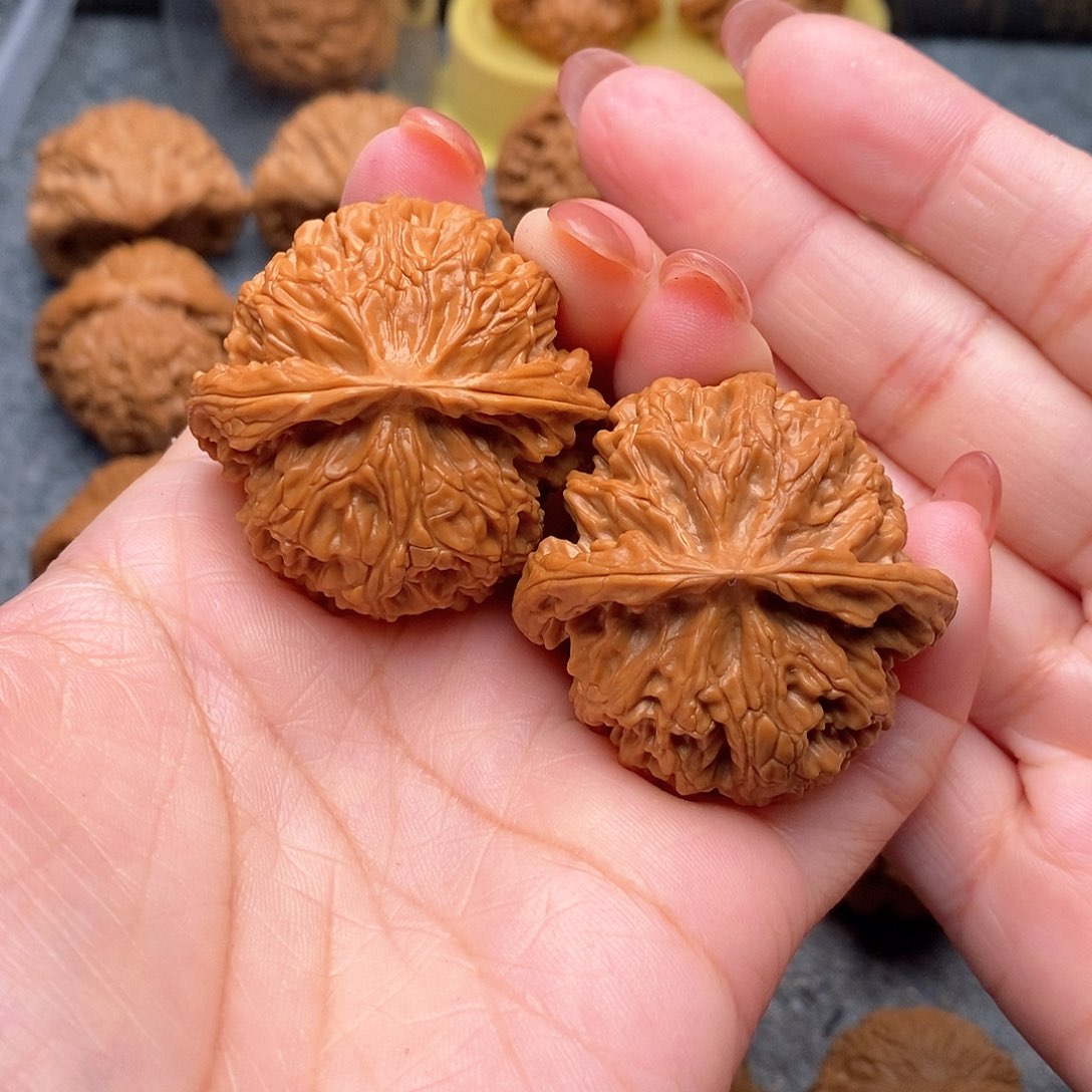 文玩核桃把件精品苹果41全品