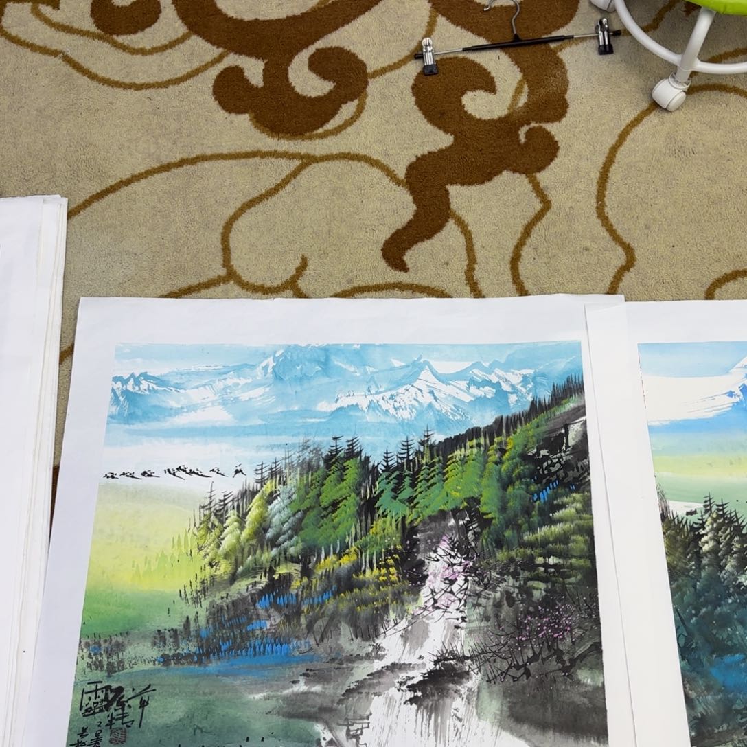 国画焦若松李欣主播