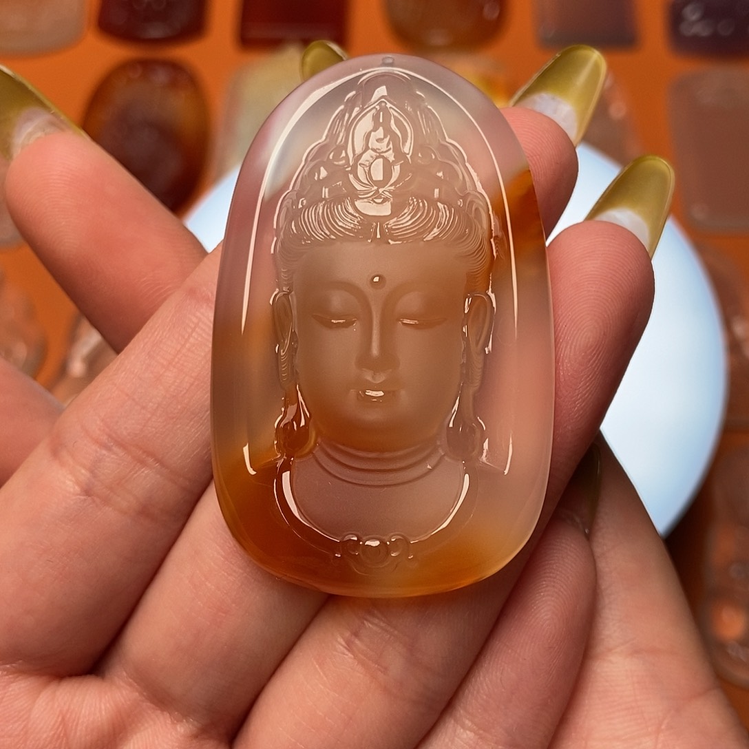 玛瑙/玉髓颈饰未镶嵌啊*