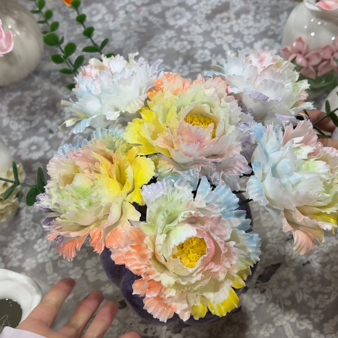 346 满20发陶瓷花爱退拉黑