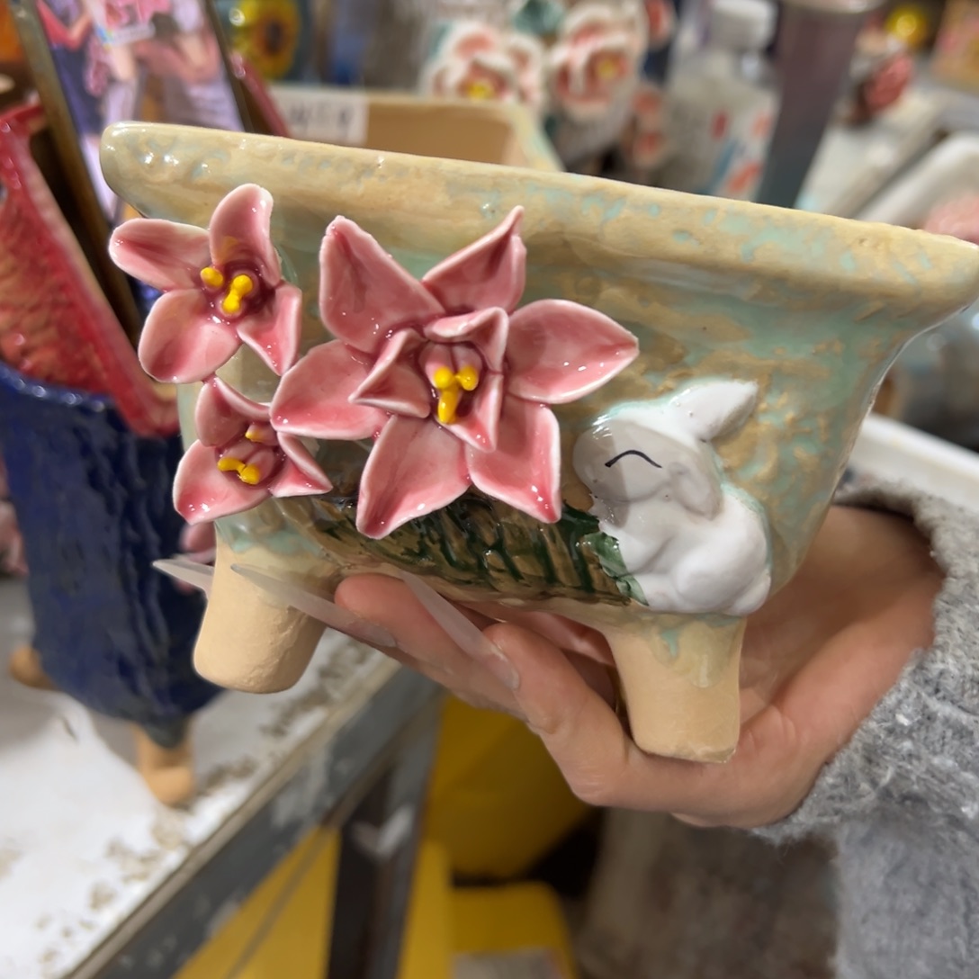 满20发爱退拉黑花盆