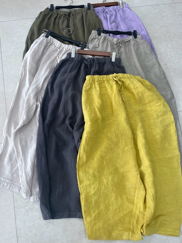 3608 雨露麻植物染老爹裤