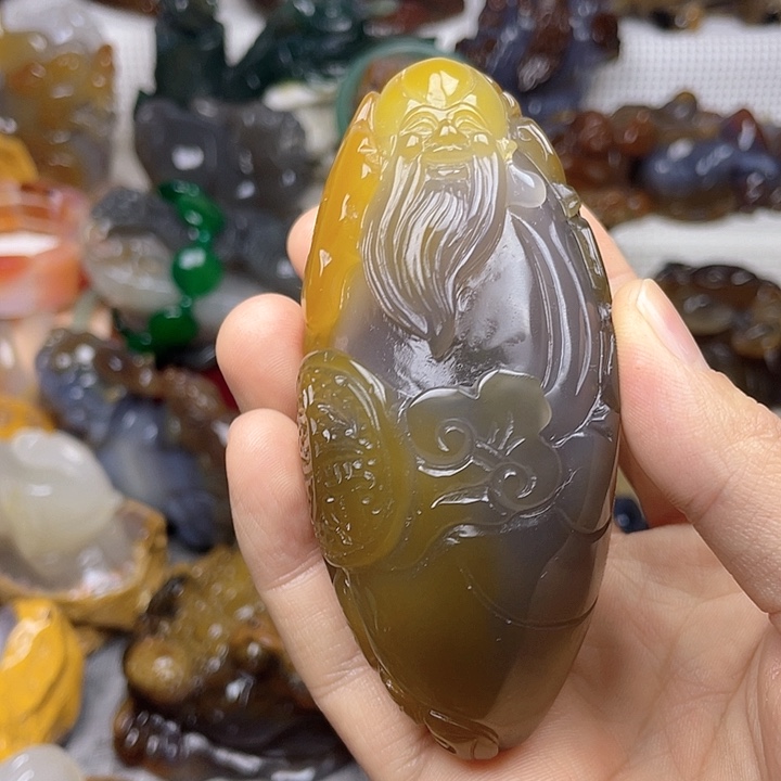 玛瑙/玉髓饰品未镶嵌不****6