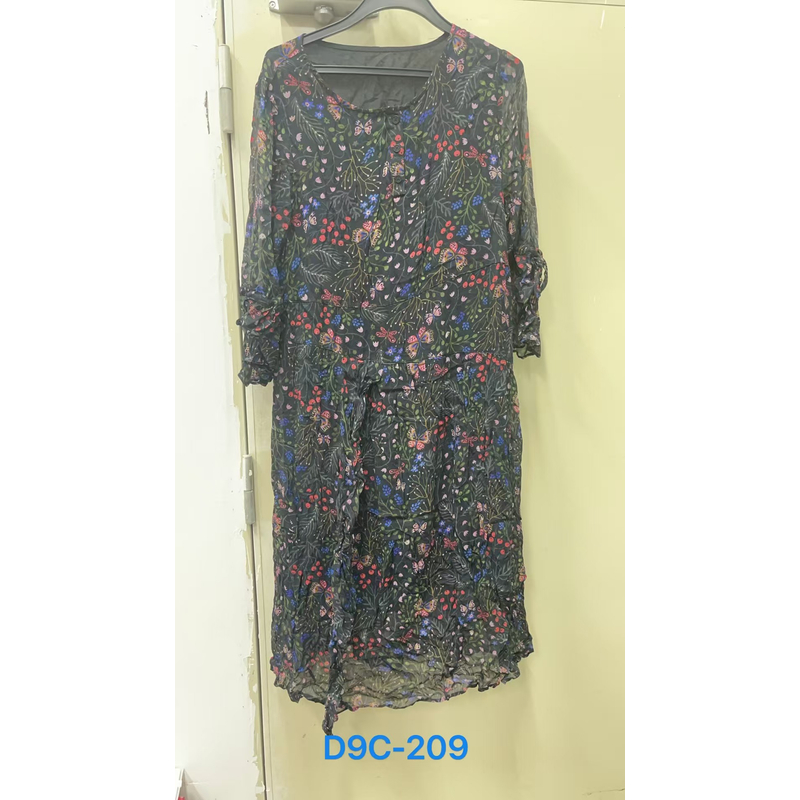 【2024-禾枫表弟】重磅100桑蚕丝连衣裙D9C-209