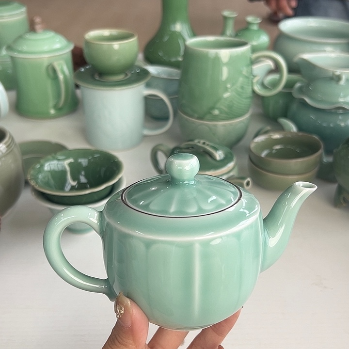 小米茶器龙泉青瓷