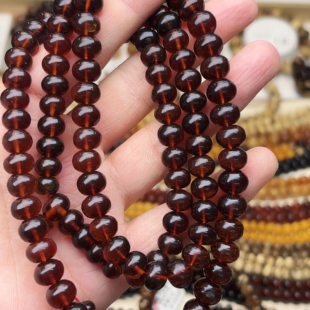 琥珀未镶嵌裸石九