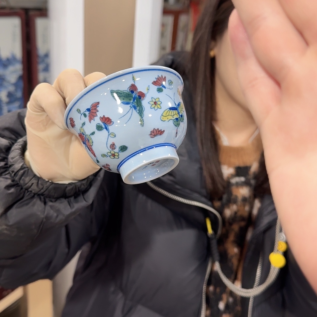 瓷摆件/////景德镇陶瓷瓷器。杯。