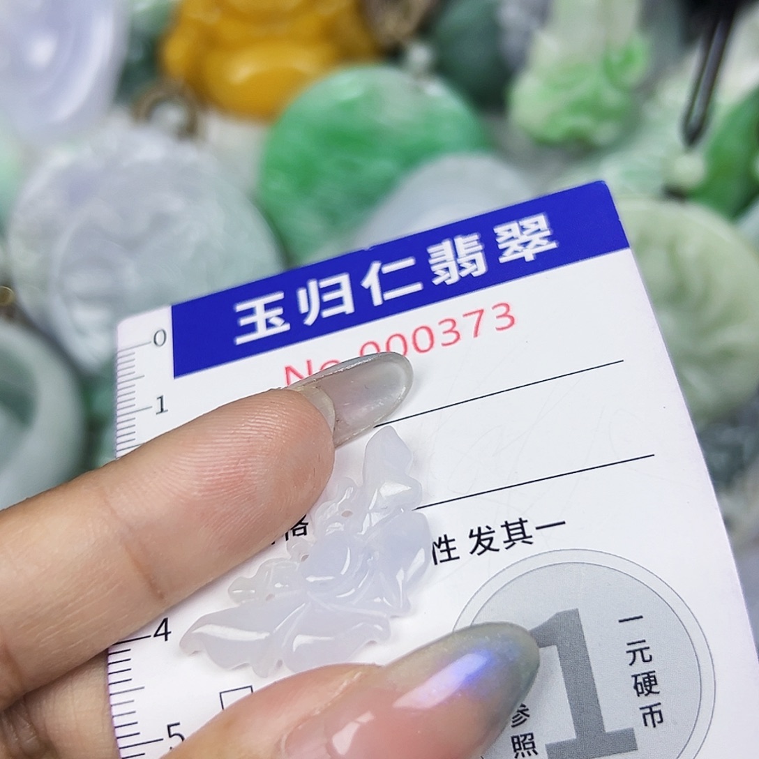 翡翠未镶嵌吊坠(不含链)111