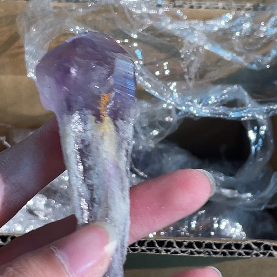 未镶嵌水晶手串紫水晶 39号