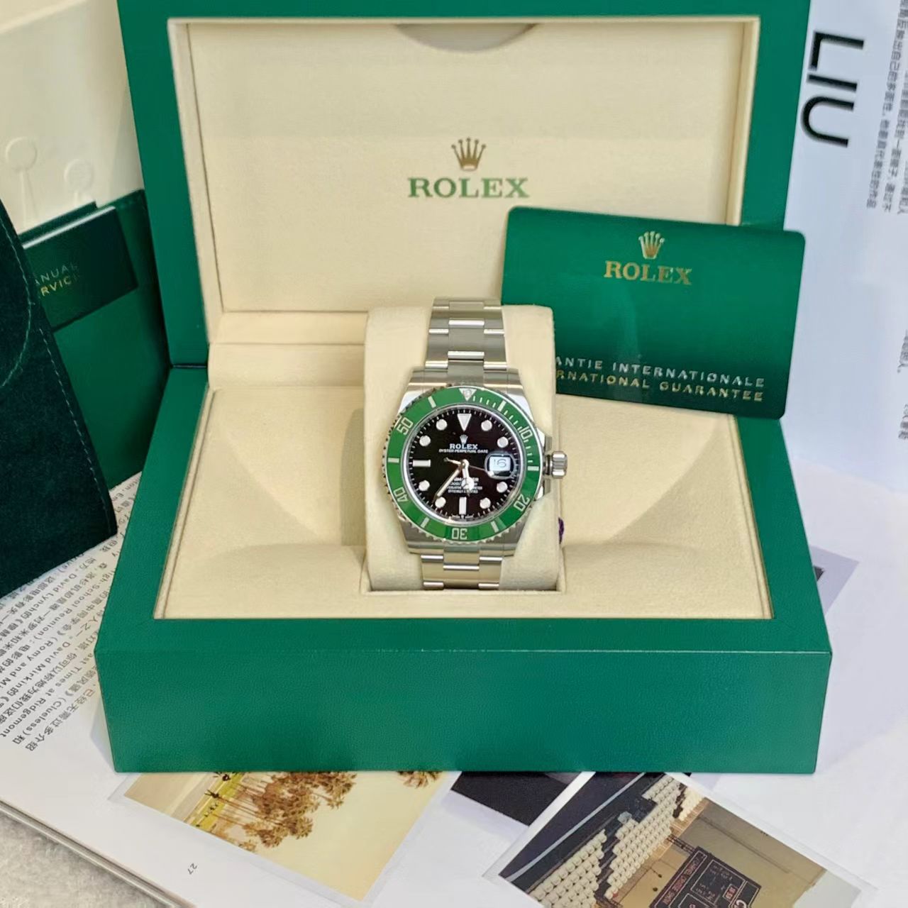 全新未使用 Rolex/劳力士 壹臻/潜航者新款自动机手表41 11744535