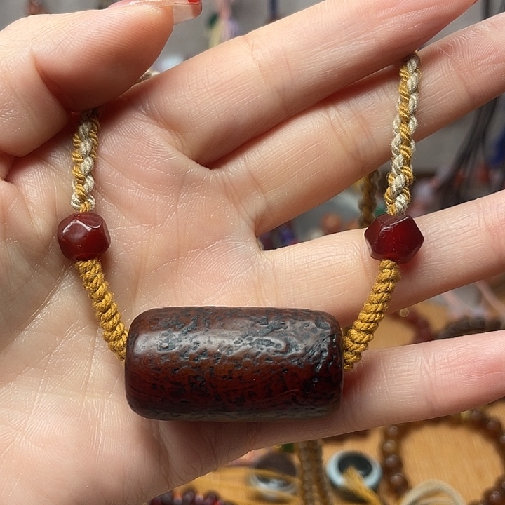 溜***玩玛瑙/玉髓未镶嵌手链