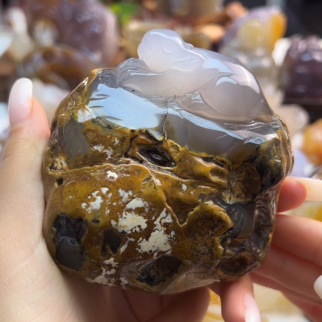 玛瑙/玉髓未镶嵌颈饰