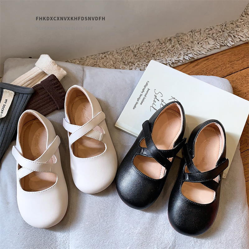 韩版儿童皮鞋2025春季女童单鞋时尚小女孩公主鞋洋气宝宝豆豆童鞋