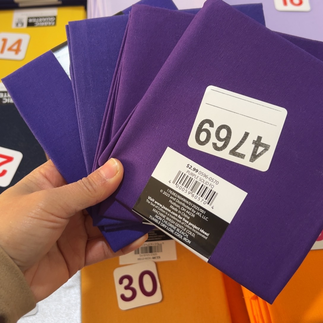 棉4片纯棉品牌小布块45.50厘米一片