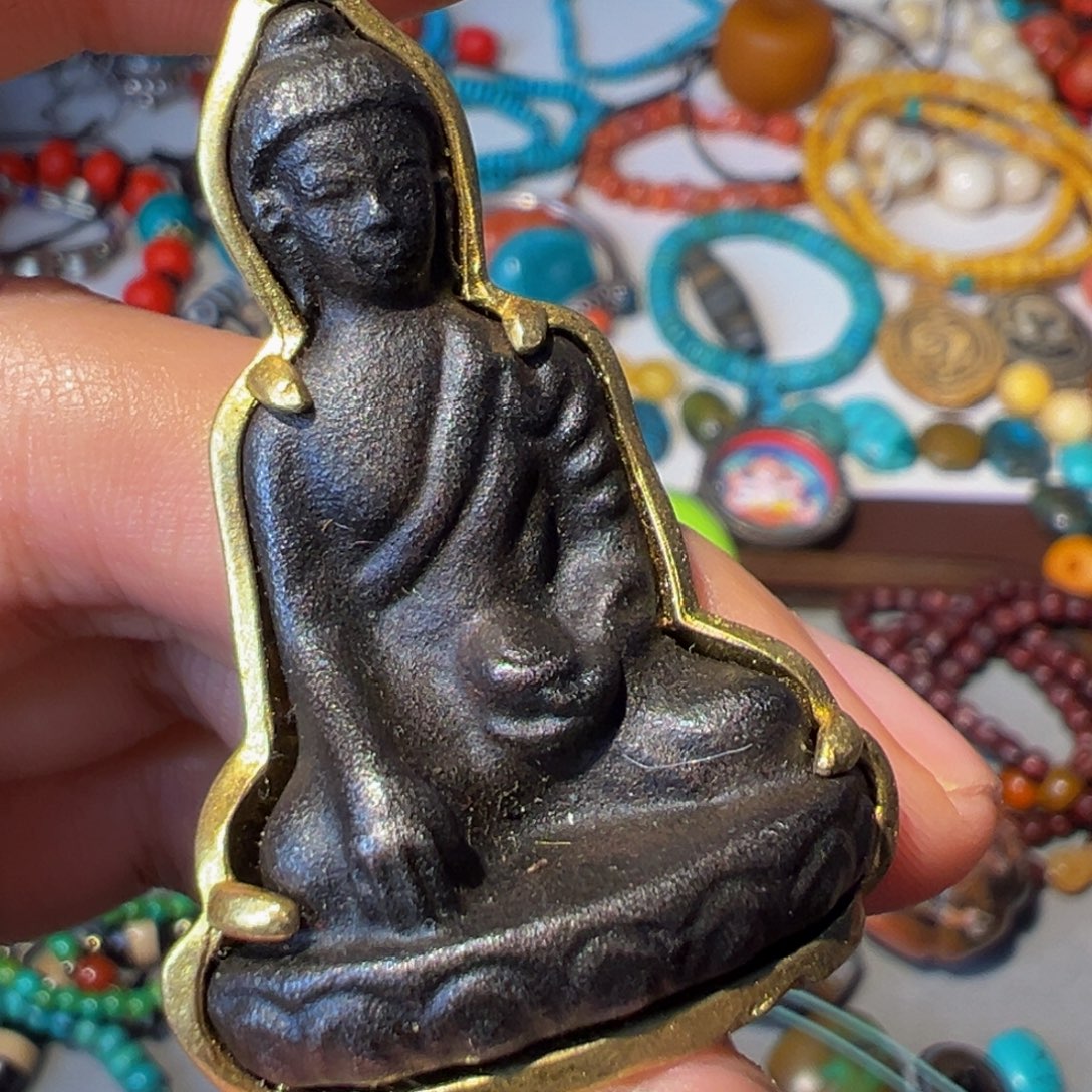 佛***孩琉璃吊坠（不含链）