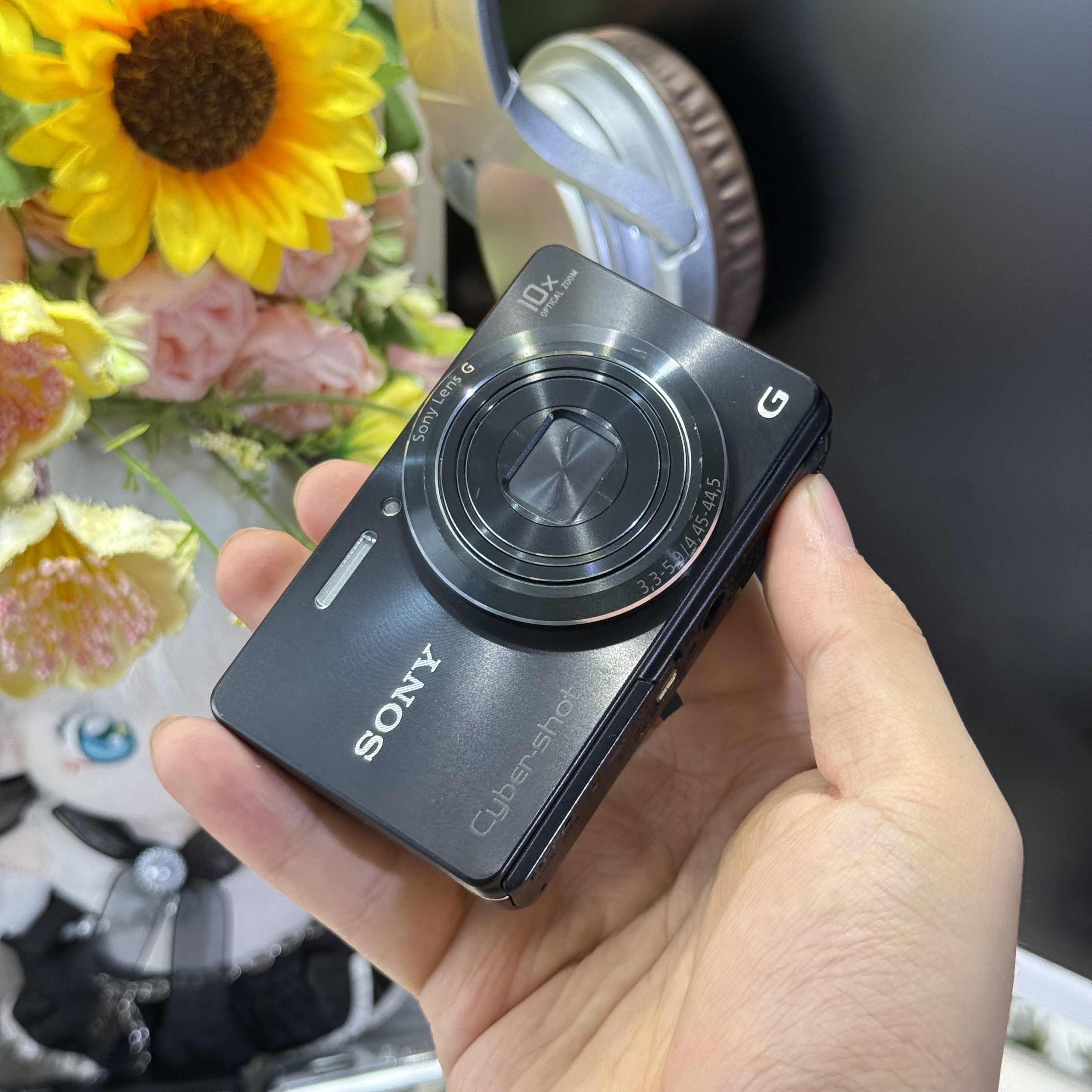 9新 Sony/索尼 索尼w690小长焦色彩感好滤镜多带配件