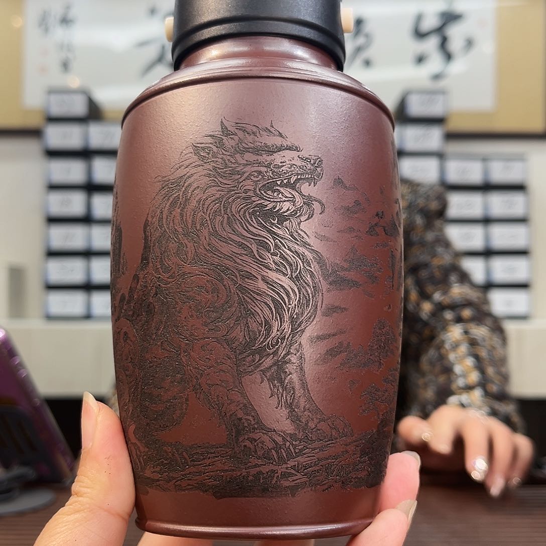 紫砂茶叶罐精品紫砂杯