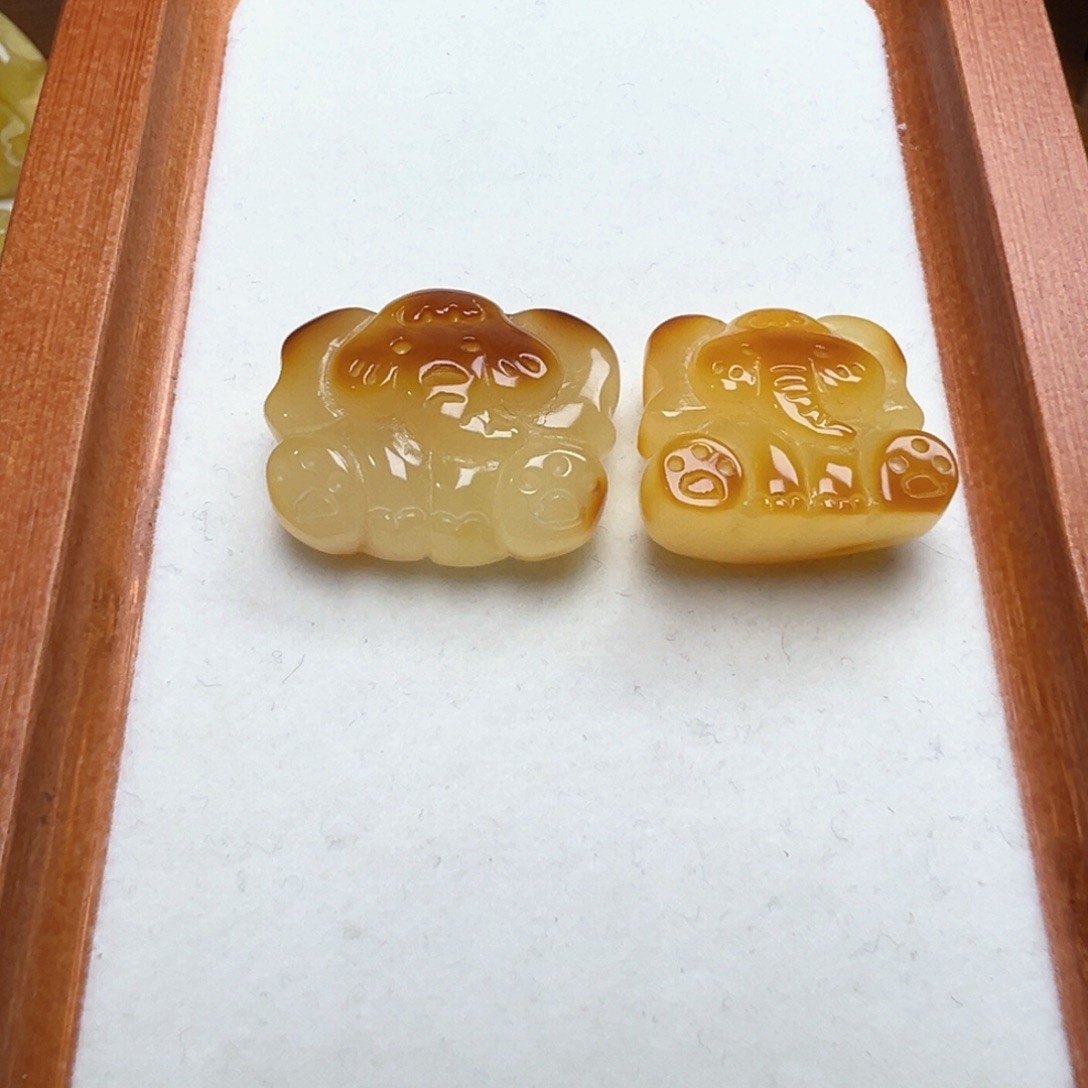 琥珀吊坠(不含链)未镶嵌唯*