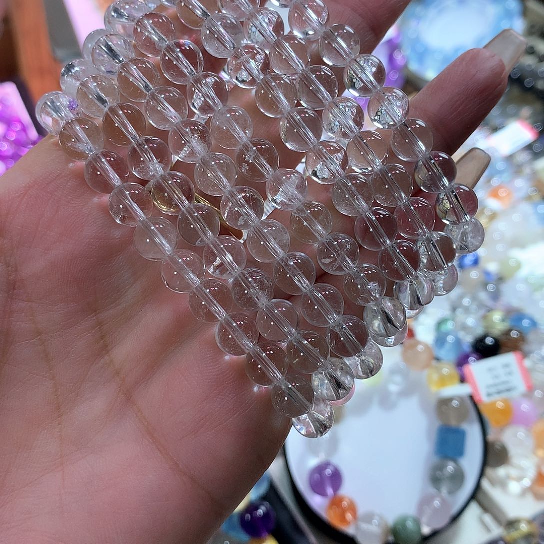 水晶手串未镶嵌白水晶7-8mm