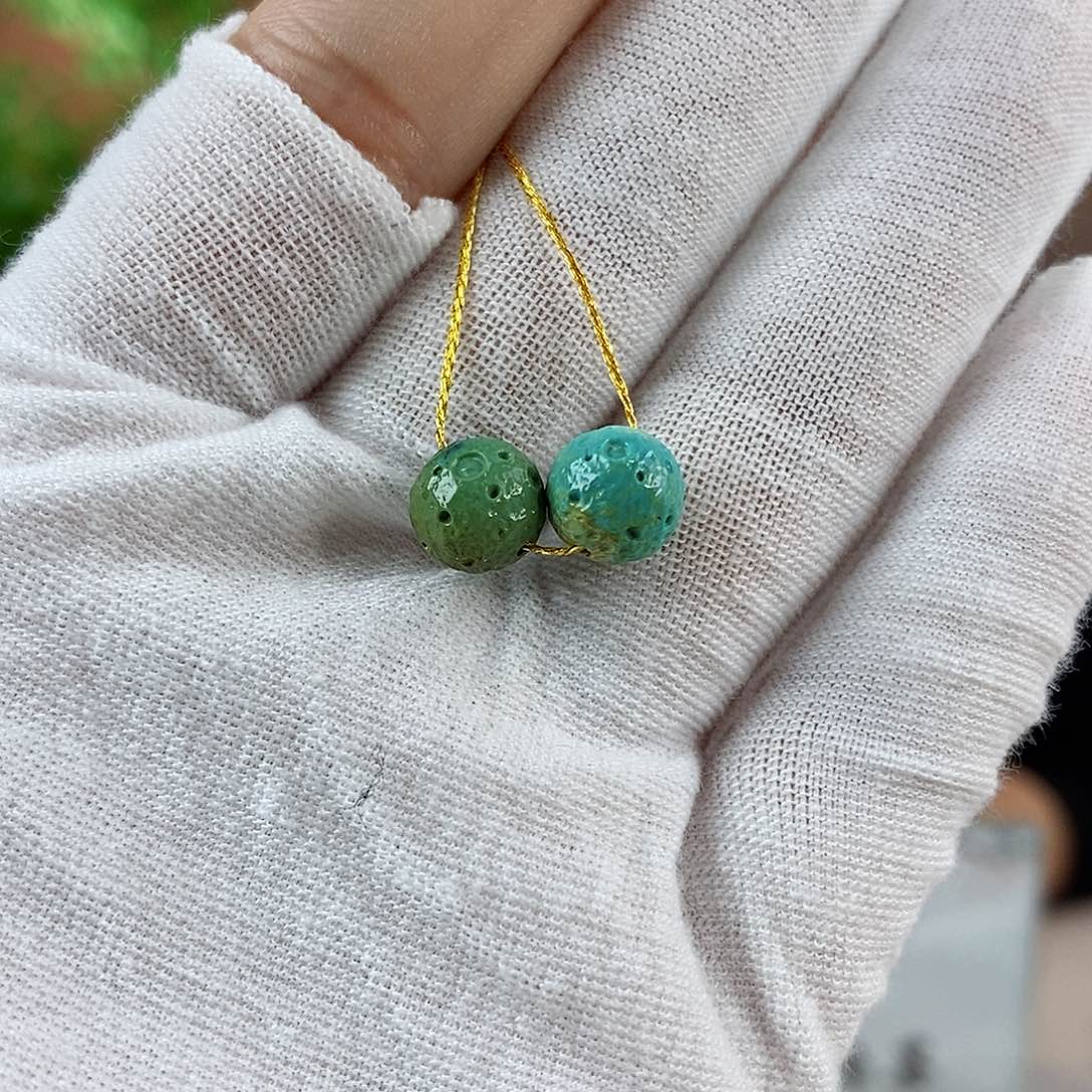 绿松石珠宝奇石未镶嵌