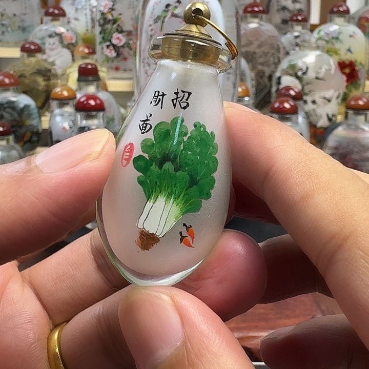 鼻烟壶内画挂件包邮