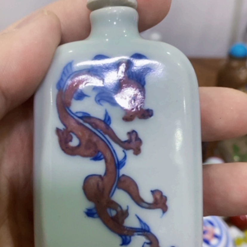 【闪购商品】瓶漂亮漂亮陶瓷艺术瓷器瓶壶瓷器手工手绘