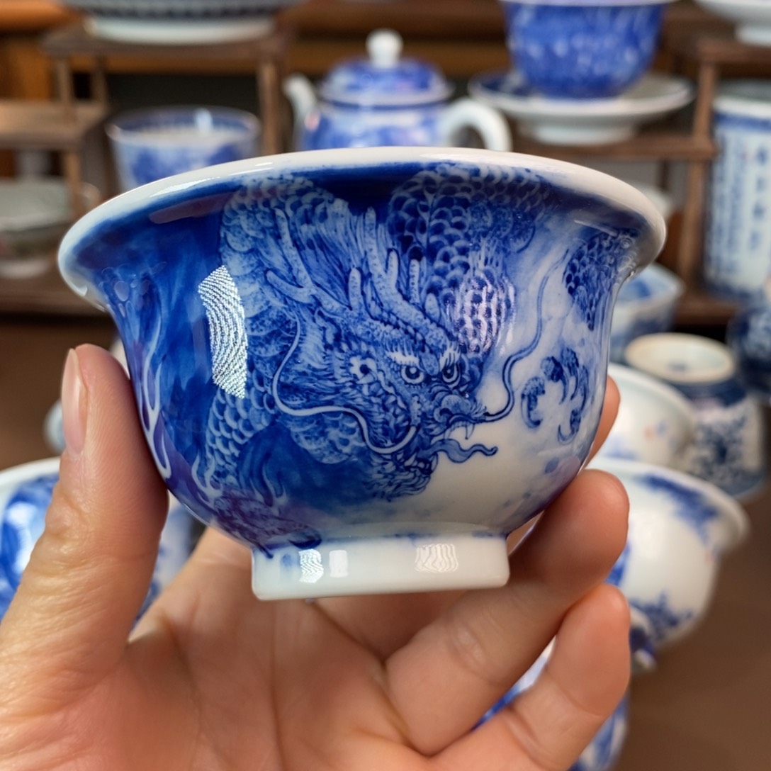 景德镇陶瓷手工手绘