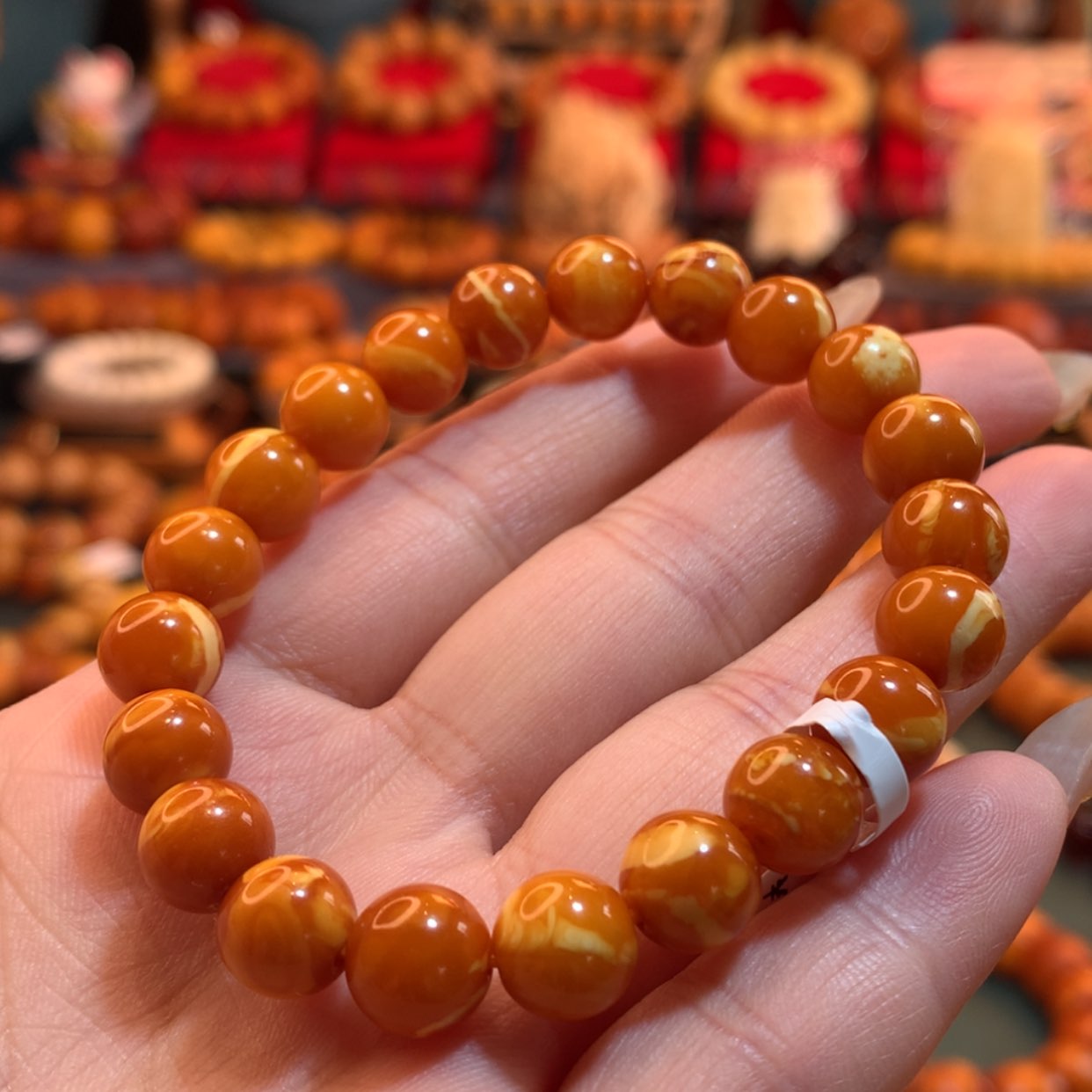 【闪购商品】蜜蜡手串未镶嵌蜜蜡手串