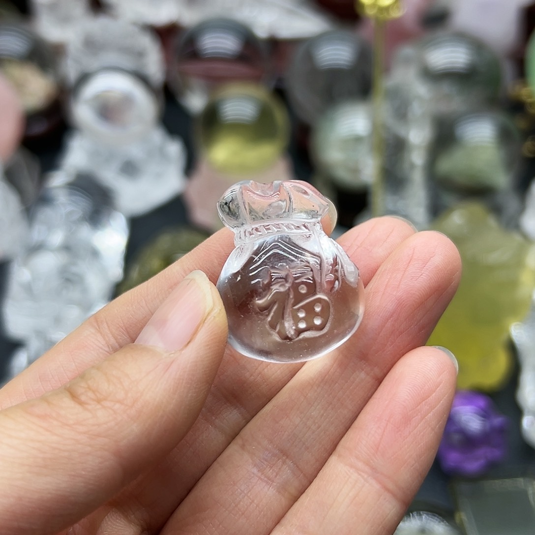 水晶吊坠未镶嵌吊坠