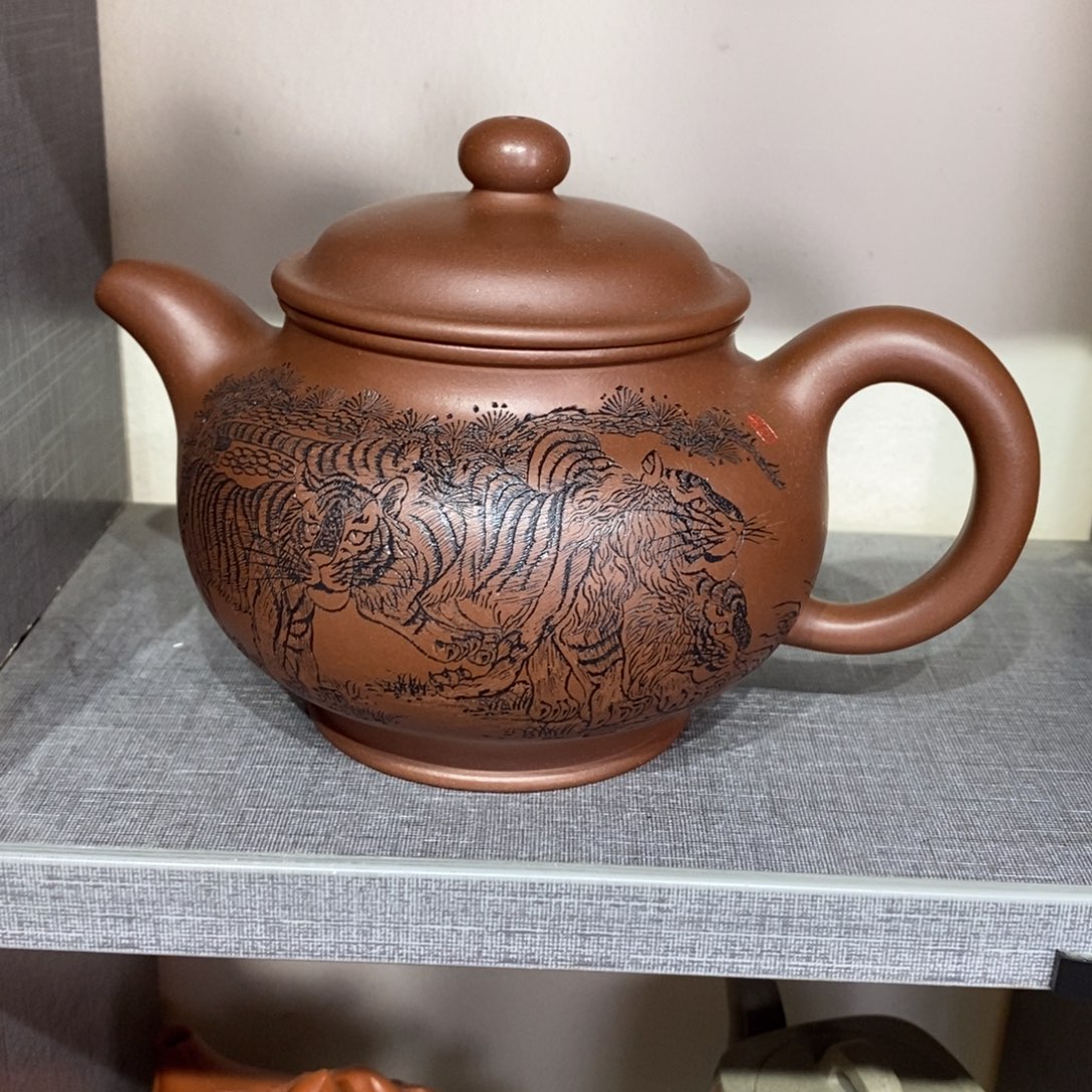 紫砂茶壶原矿手工10