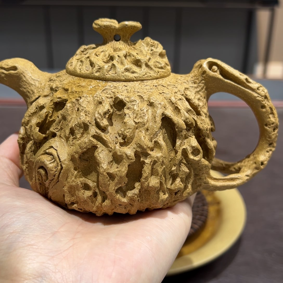 月*宜兴紫砂壶泡茶喝