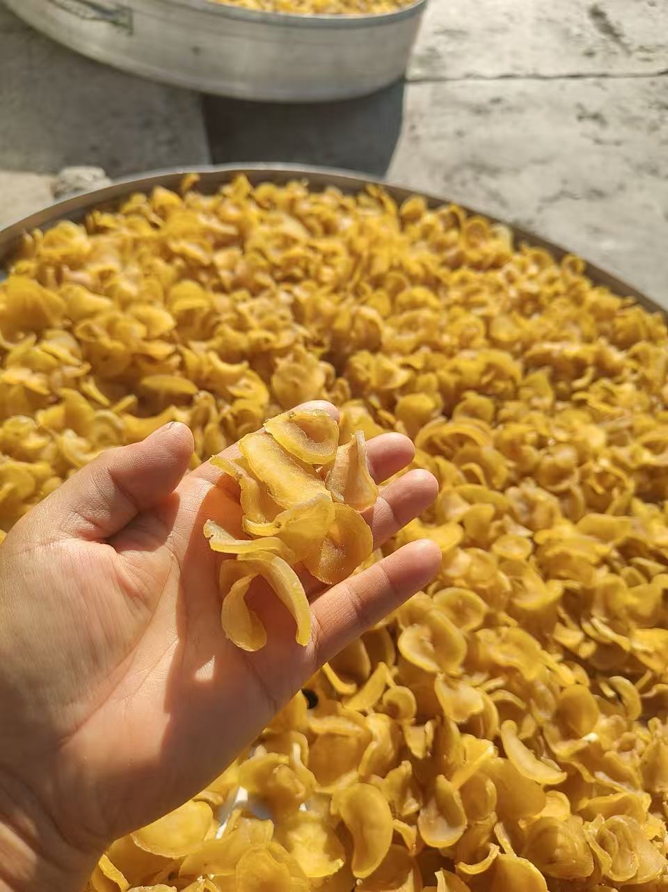 农家自然晾晒东北特产土豆干