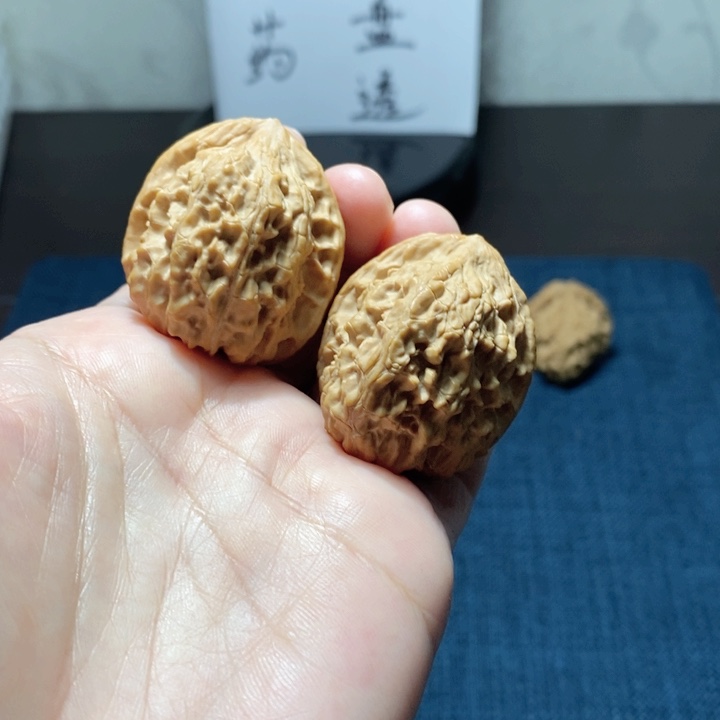 桃核吊坠居庸关鸡心34